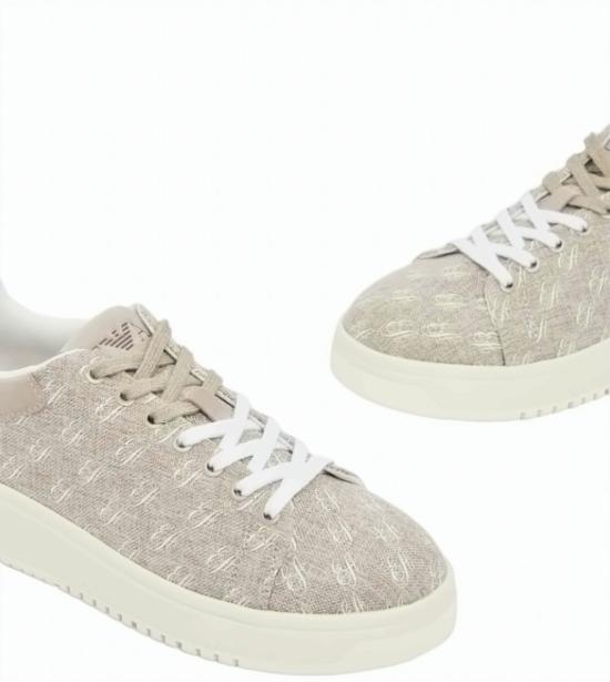 26SS 엠포리오 아르마니 스니커즈 EW003997 AF23350 U6154 Neutrals - EMPORIO ARMANI