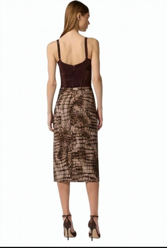26SS 엘리자베타프랜치 스커트 GO14961E2 644 Brown - ELISABETTA FRANCHI