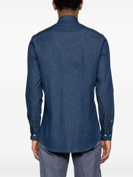  에트로 데님 셔츠 MRIB0004 99SA531 Blue - ETRO
