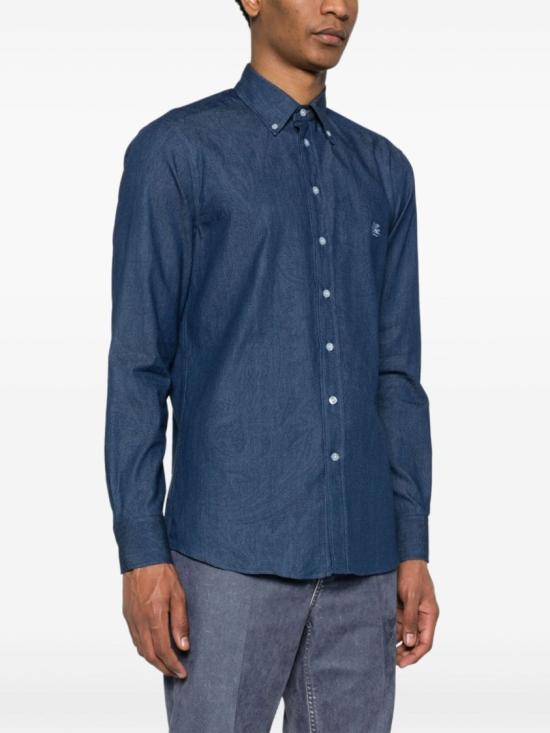  에트로 데님 셔츠 MRIB0004 99SA531 Blue - ETRO