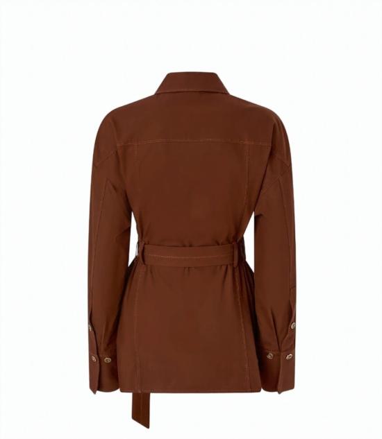 26SS 핑코 자켓 106153 A2ER L78 Brown - PINKO