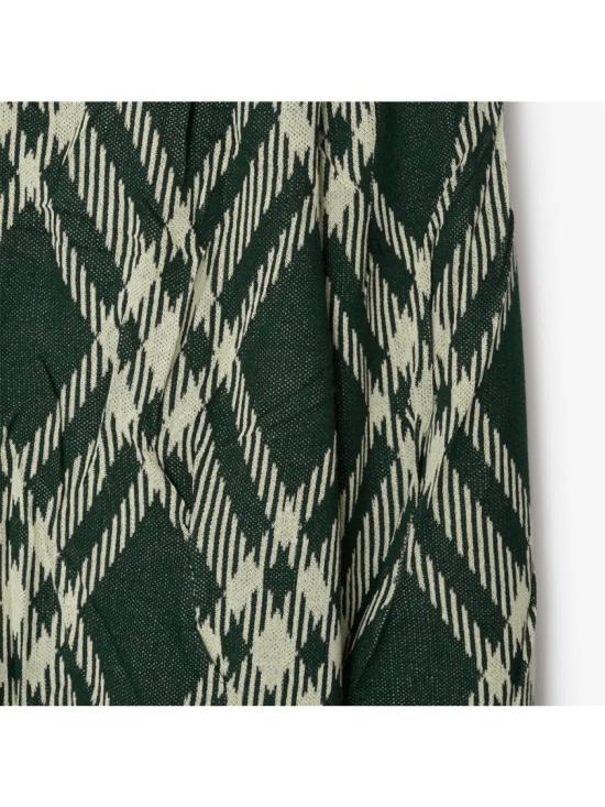  버버리 체크 스웨터 8083463 Green - BURBERRY