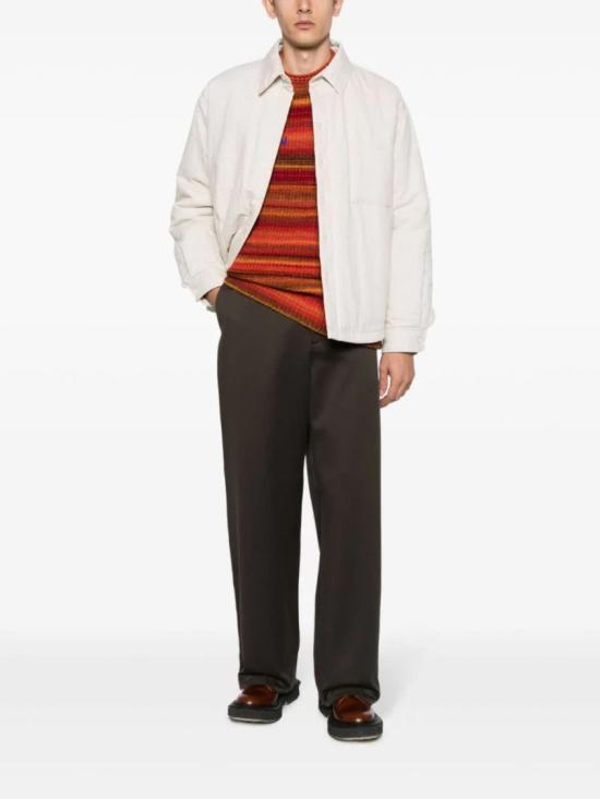  버버리 스트레이트 팬츠 8076645 Brown - BURBERRY