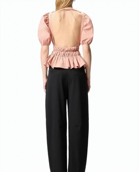 26SS 핑코 탑 106525 A35Q P92 Pink - PINKO