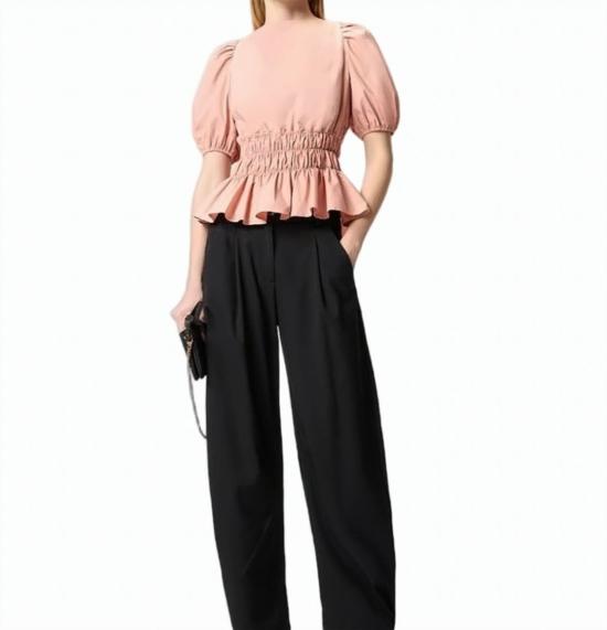 26SS 핑코 탑 106525 A35Q P92 Pink - PINKO