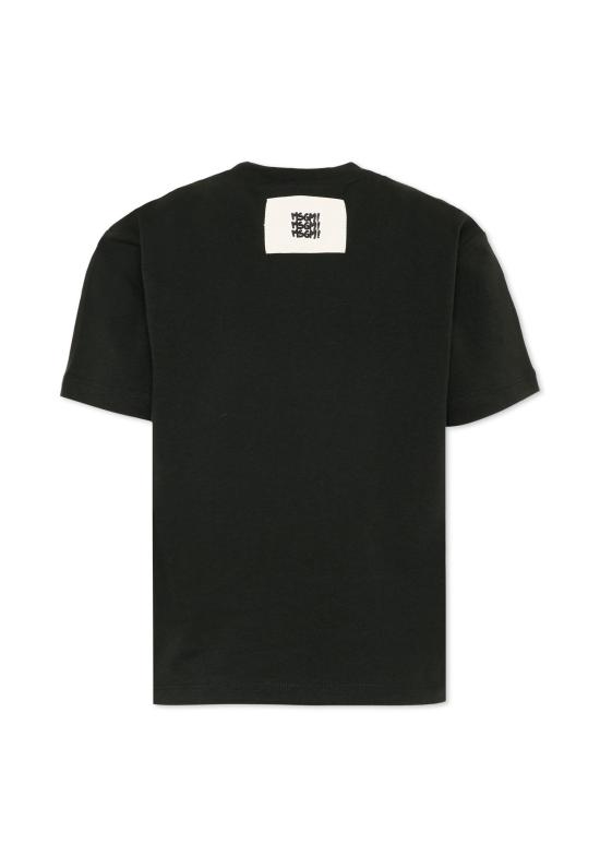 26SS [키즈] 엠에스지엠 티셔츠 S6MSJBTH227 MS040 BLACK - MSGM