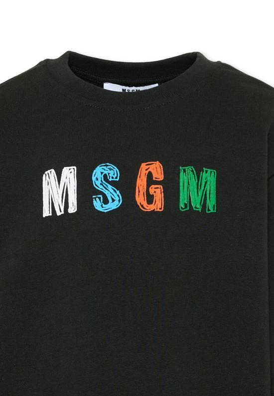 26SS [키즈] 엠에스지엠 캐시미어 니트 S6MSJBSW237 MS040 BLACK - MSGM