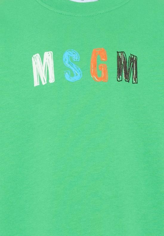 26SS [키즈] 엠에스지엠 캐시미어 니트 S6MSJBSW237 MS006 GREEN - MSGM