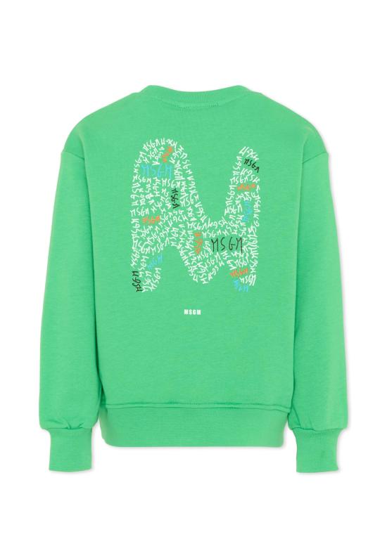 26SS [키즈] 엠에스지엠 캐시미어 니트 S6MSJBSW237 MS006 GREEN - MSGM