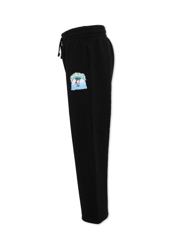 26FW [키즈] 카사블랑카 트레이닝/조거 팬츠 K PF26 JTR 265 01 BLACK - CASABLANCA