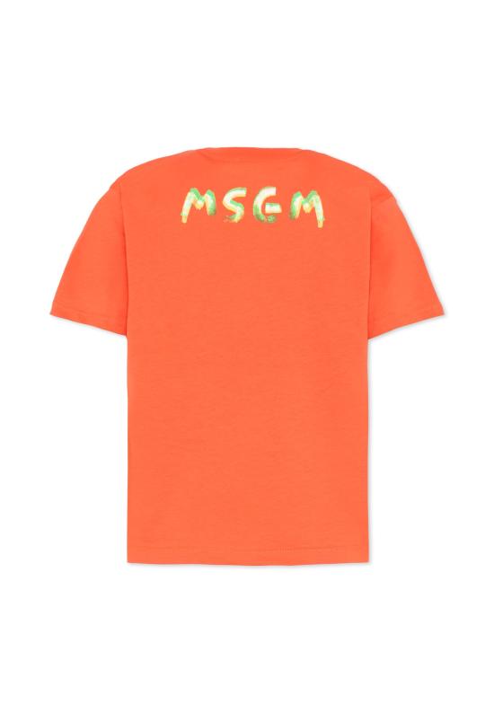 26SS [키즈] 엠에스지엠 티셔츠 S6MSJUTH003 MS074 RED - MSGM
