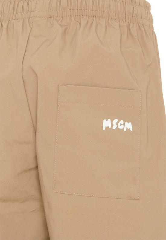26SS [키즈] 엠에스지엠 스트레이트 팬츠 S6MSJBPA188 178 BEIGE - MSGM