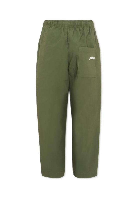 26SS [키즈] 엠에스지엠 스트레이트 팬츠 S6MSJBPA188 082 GREEN - MSGM