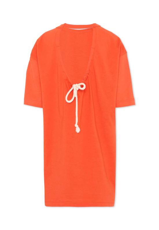 26SS [키즈] 엠에스지엠 원피스 S6MSJGDR169 MS074 ORANGE - MSGM