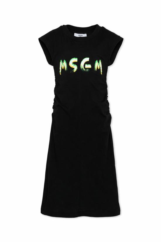 26SS [키즈] 엠에스지엠 원피스 S6MSJGDR064 110 BLACK - MSGM