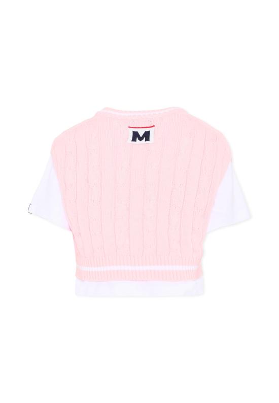 26SS [키즈] 엠에스지엠 티셔츠 S6MSJGTH034 001 78 PINK - MSGM