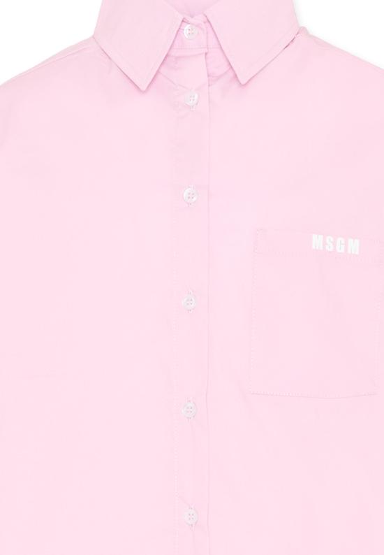 26SS [키즈] 엠에스지엠 셔츠 S6MSJGSI163 MS070 PINK - MSGM