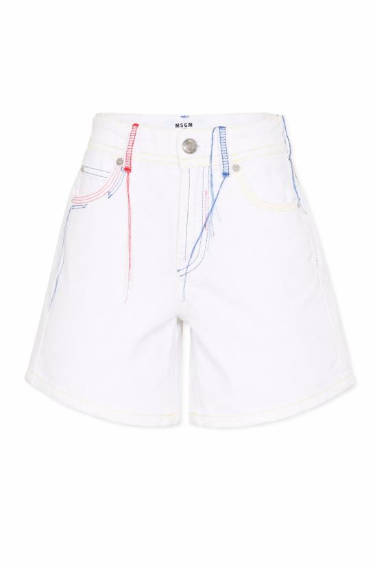 26SS [키즈] 엠에스지엠 쇼츠/버뮤다 S6MSJGSH041 001 WHITE - MSGM