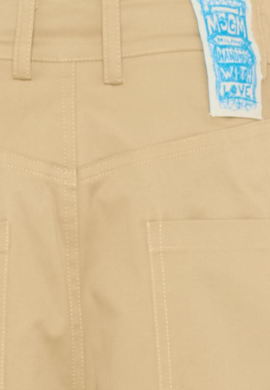 26SS [키즈] 엠에스지엠 쇼츠/버뮤다 S6MSJUBE130 015 BEIGE - MSGM