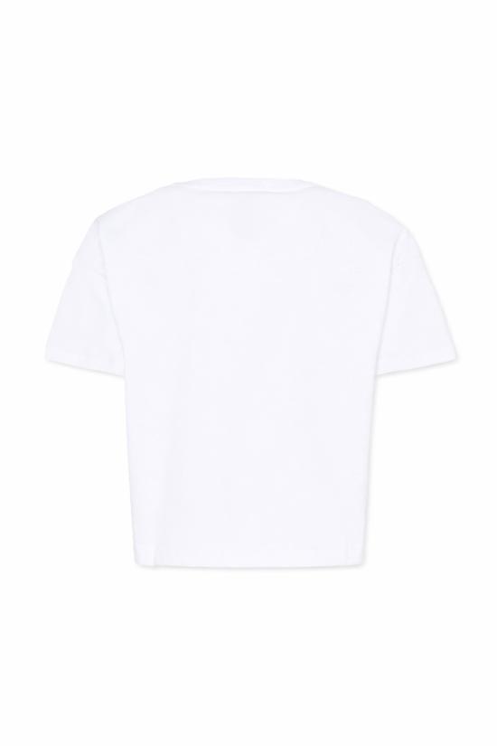 26SS [키즈] 엠에스지엠 티셔츠 S6MSJGTH173 001 WHITE - MSGM