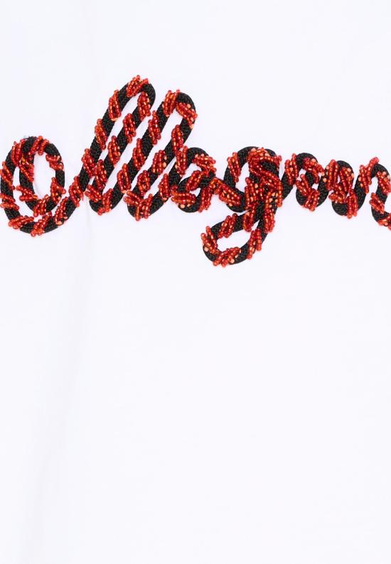 26SS [키즈] 엠에스지엠 티셔츠 S6MSJGTH173 001 WHITE - MSGM