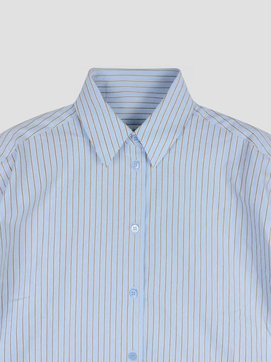26SS 더프랭키샵 셔츠 CHFS22132937 LGH BLUE BRW - THE FRANKIE SHOP