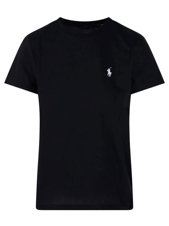 26FW 폴로 랄프로렌 클래식 핏 포니 로고 자수 티셔츠 211B14605 033 POLO BLACK