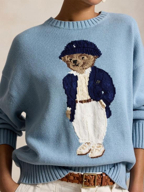 26FW 폴로 랄프로렌 스웨터 211B17743 001 BLUE NOTE - POLO RALPH LAUREN