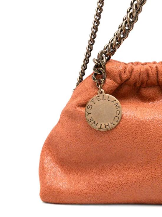 26FW 스텔라 맥카트니 팔라벨라 드로스트링 숄더백 7B0144WP0735 7510 TANGERINE - STELLA MCCARTNEY