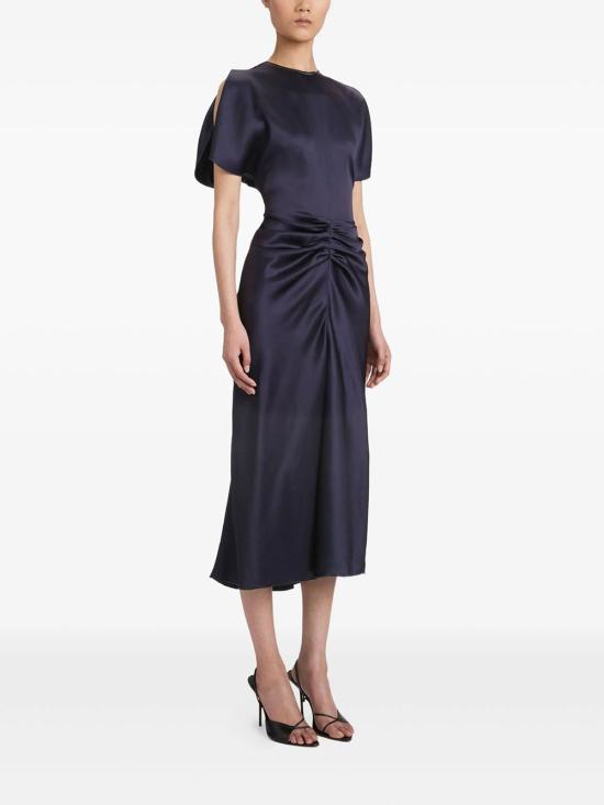 26FW 빅토리아 베컴 롱 원피스 1325WDR005227D 3256 MIDNIGHT - VICTORIA BECKHAM