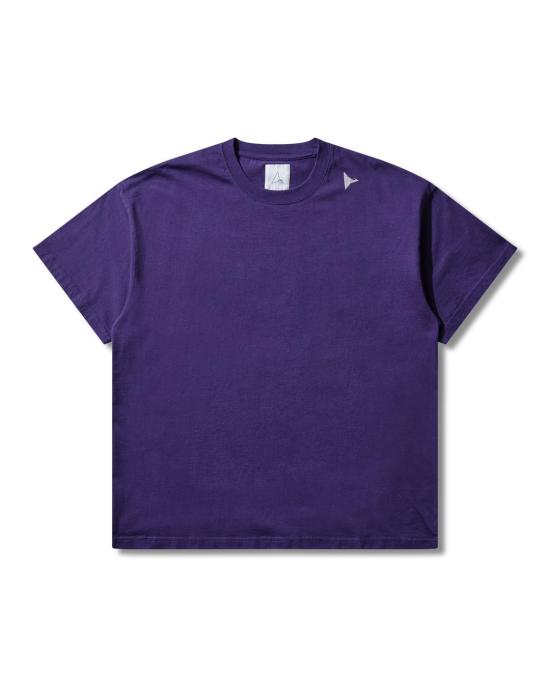 26SS 로아 로고 티셔츠 YBUW011JY01 PLE0001 Purple