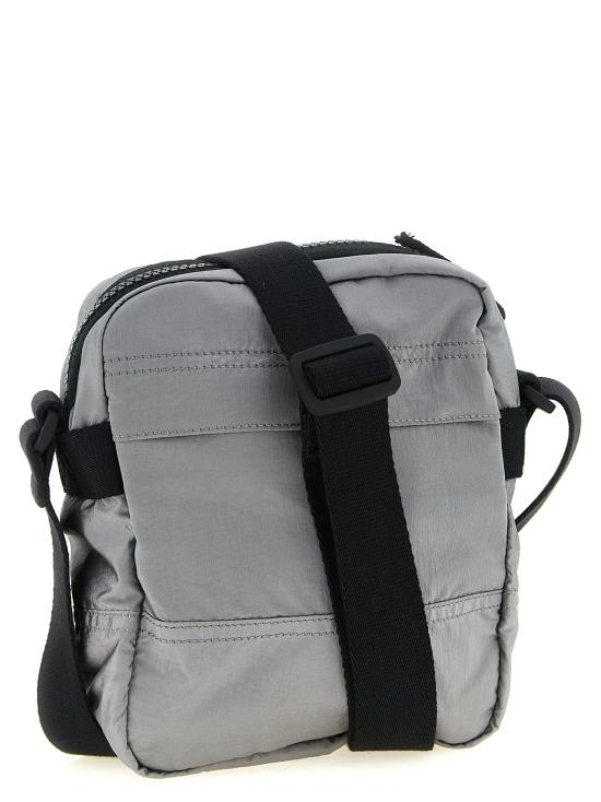 26SS 스톤 아일랜드 코티드 나일론 메탈 에코닐 크로스바디백 L1S15 9200015 S0251 V0061 Pearl grey - STONE ISLAND