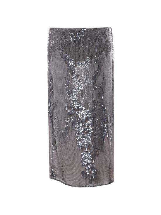 26SS 파트리지아페페 미디 스커트 2G1063J422 S770 REEF GRAY - PATRIZIA PEPE