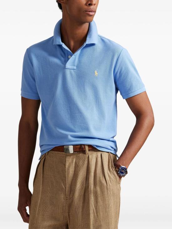 26SS 랄프 로렌 폴로 티셔츠 710680784461 BRISTOL BLUE C1359 - RALPH LAUREN