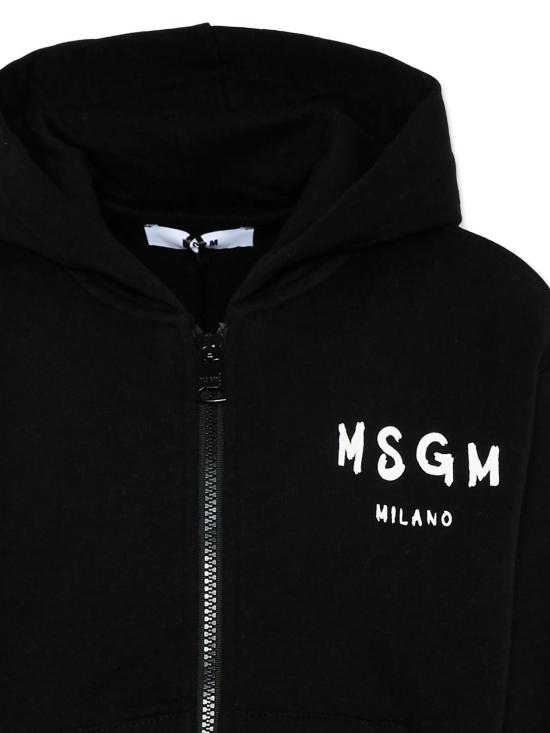 26SS [키즈] 엠에스지엠 티셔츠 S6MSJUZH065 110 NERO - MSGM