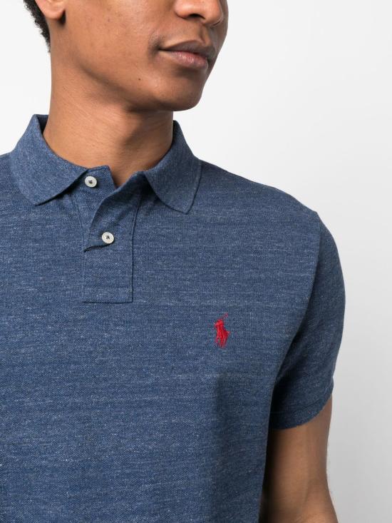26SS 랄프 로렌 폴로 티셔츠 710666998005 CLASSIC ROYAL HEATHER - RALPH LAUREN
