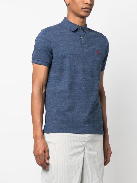 26SS 랄프 로렌 폴로 티셔츠 710666998005 CLASSIC ROYAL HEATHER - RALPH LAUREN