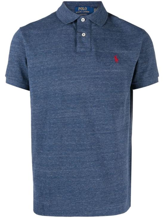 26SS 랄프 로렌 폴로 티셔츠 710666998005 CLASSIC ROYAL HEATHER