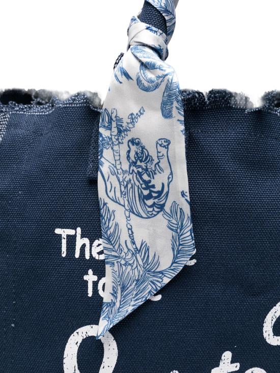 26SS 세인트바쓰 토트백 VANI04509850LVANITYFOULARD JUNGLE OCEANIA 6110 - MC2 SAINT BARTH