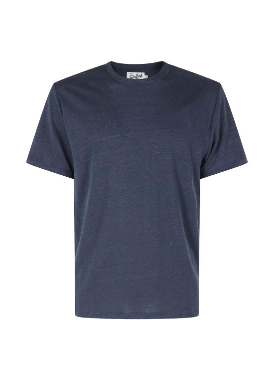 26SS 세인트바쓰 반팔 티셔츠 ECS000300119LECSTASEAN LINEN 61 BLUE NAVY