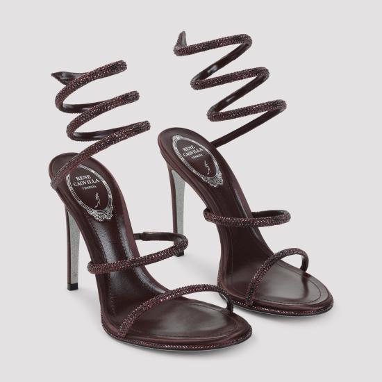 26FW 르네 카오빌라 샌들 C12538105R001Y432 FONDANT BROWN - RENE CAOVILLA