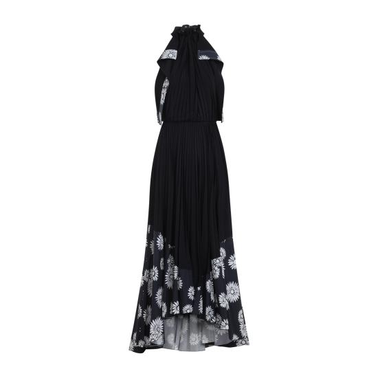 26SS 랑방 롱 원피스 RWDR00276272P26 10 BLACK