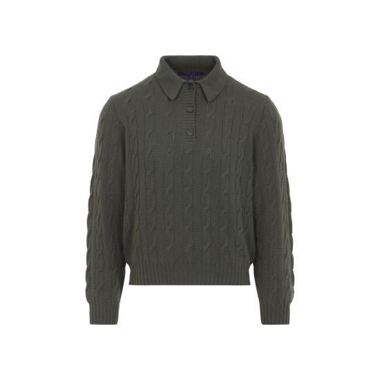 26FW 랄프 로렌 폴로 티셔츠 290P21569001 CYPRESS GREEN