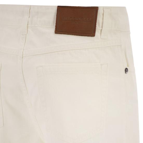 26SS 안토넬리 피렌체 데님 팬츠 Q8629 WHITE - ANTONELLI FIRENZE