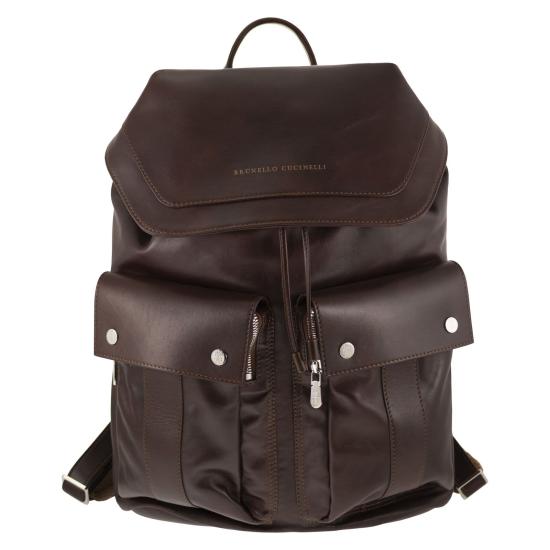  브루넬로 쿠치넬리 백팩 MBCIBU325 BURGUNDY