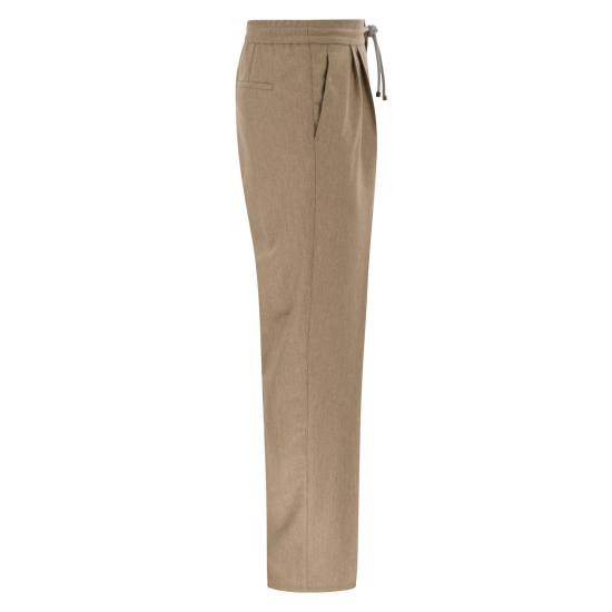 26FW 브루넬로 쿠치넬리 스트레이트 팬츠 M038PE1710 CAMEL - BRUNELLO CUCINELLI