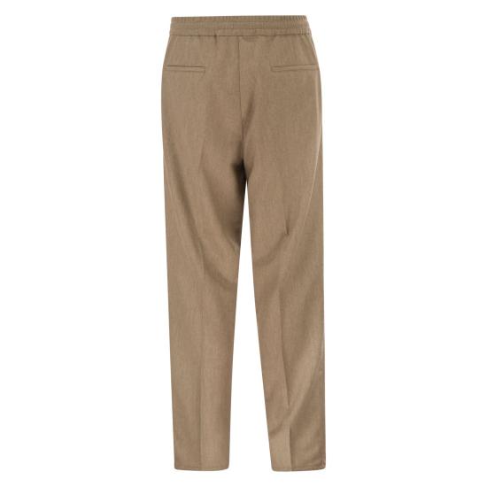 26FW 브루넬로 쿠치넬리 스트레이트 팬츠 M038PE1710 CAMEL - BRUNELLO CUCINELLI