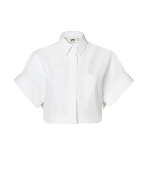 26FW 펜디 셔츠 FS8363 AW7VF0ZNM WHITE