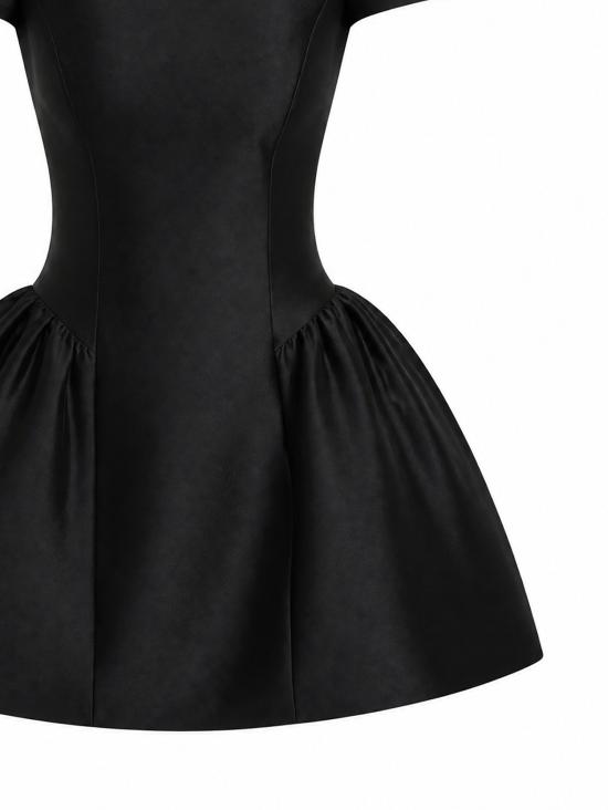 26FW 셀프 포트레이트 숏 원피스 PF26097S B BLACK - SELF PORTRAIT