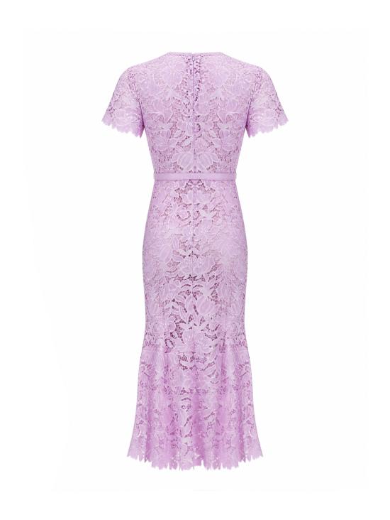26FW 셀프 포트레이트 미디 원피스 PF26107M L LILAC - SELF PORTRAIT